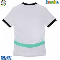 Austrija Gostujuci Dres za Ženska EP 2024 Kratak Rukav